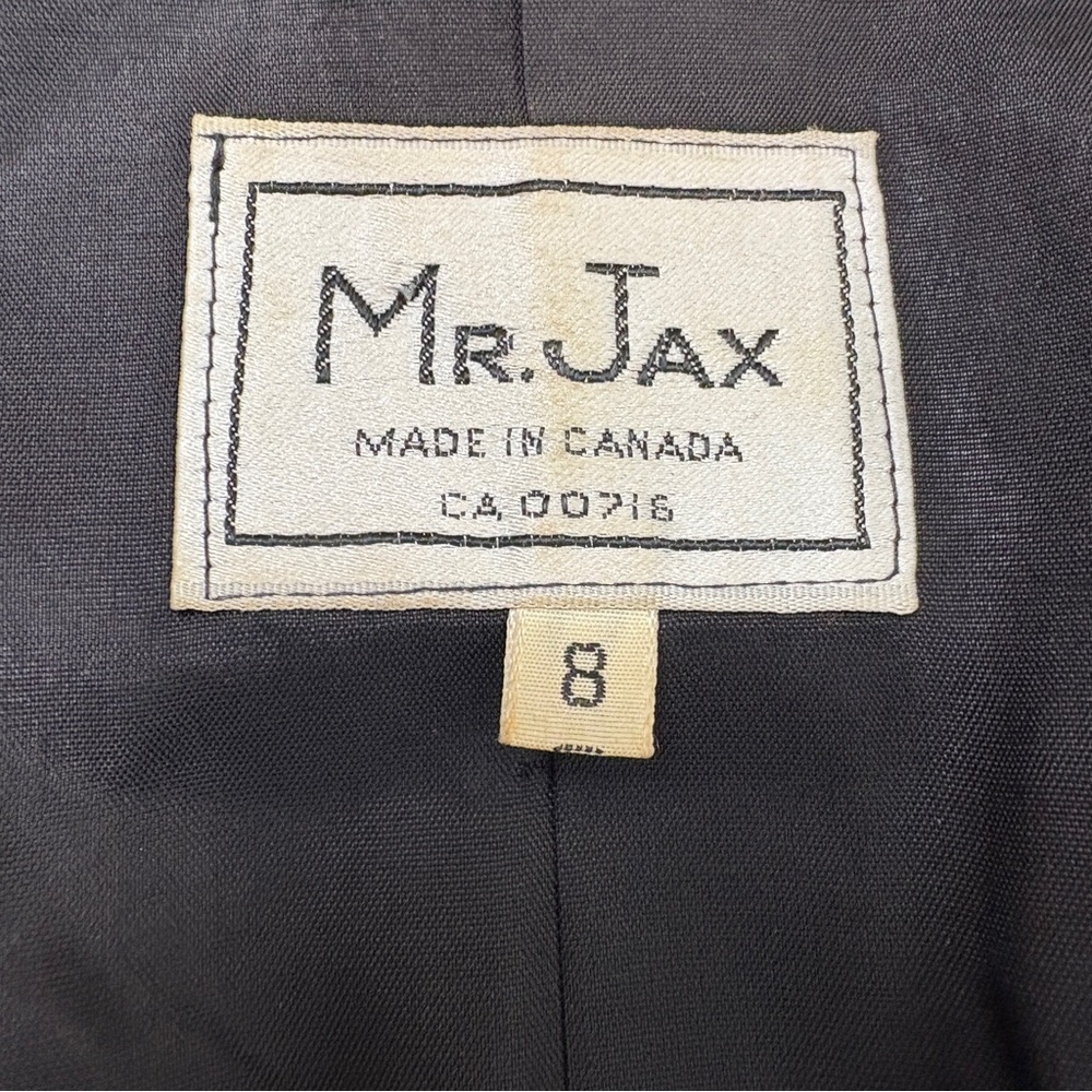 Vintage Mr. Jax Elegant Tapestry Paisley Women's Blazer - Picture 4 of 5